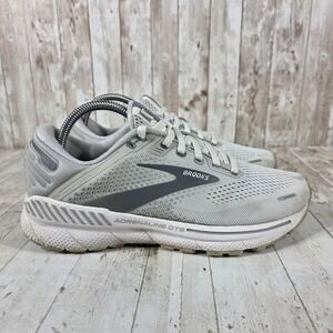 Brooks Adrenaline GTS 22 Womens 9.5 Running Shoes Grey 1203531B134 Stability